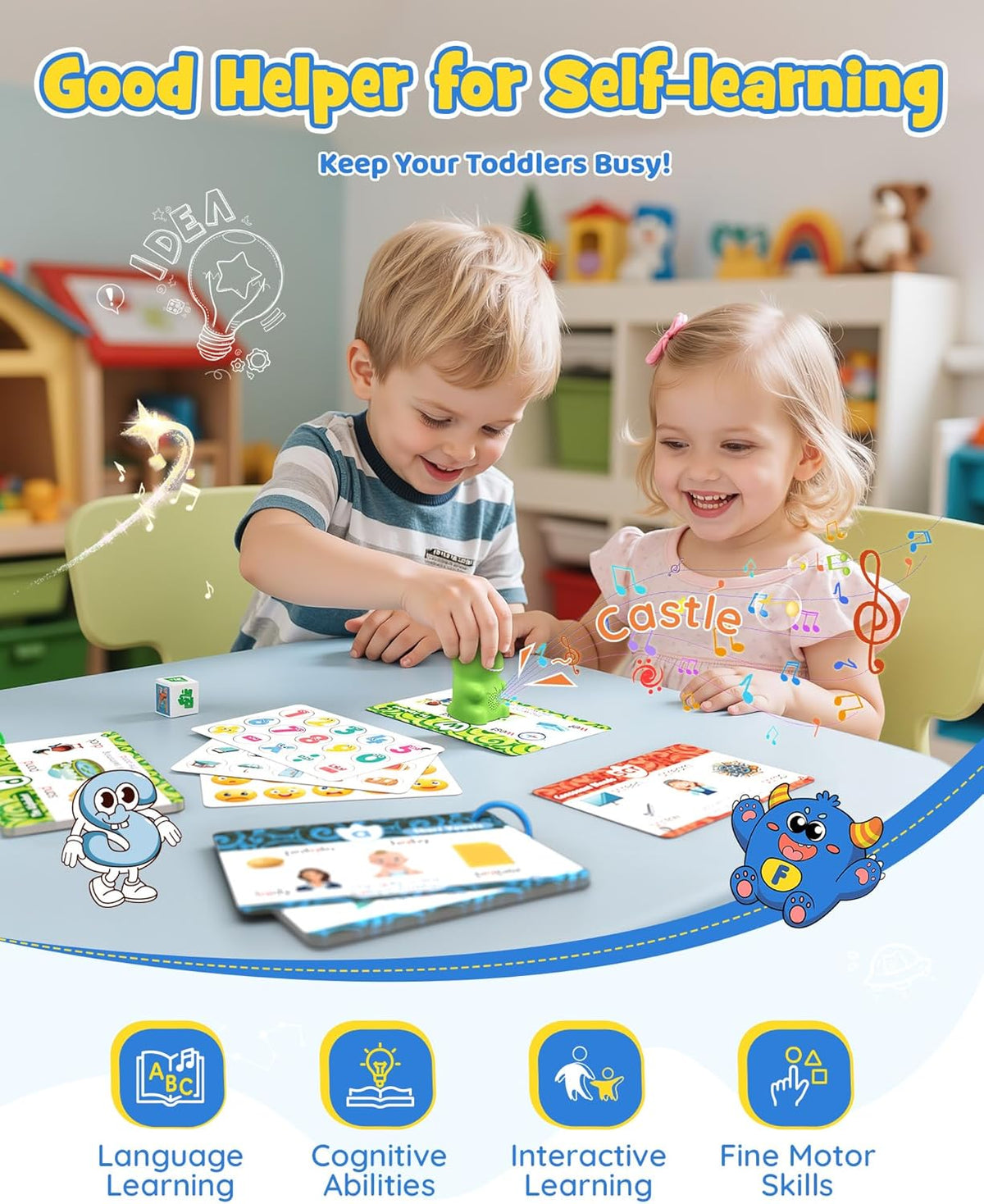 DinoSays™ – Talking Flash Cards