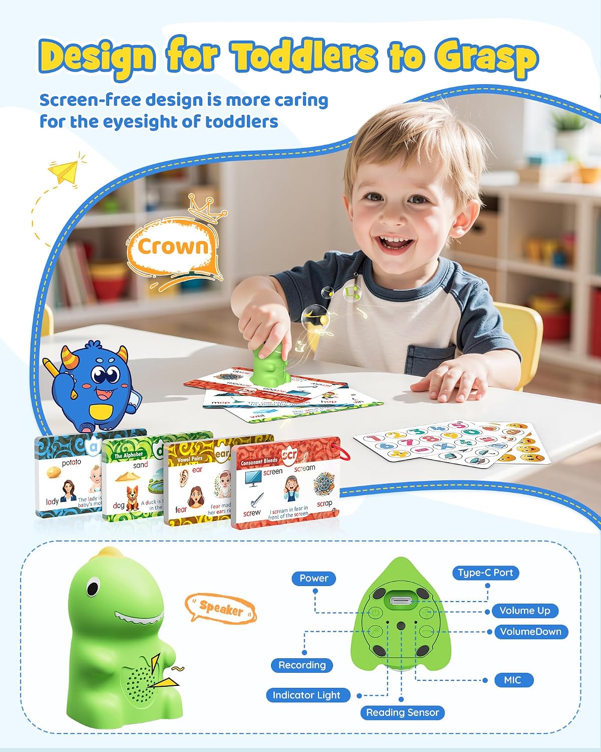 DinoSays™ – Talking Flash Cards